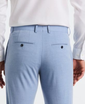 Men's Dobby Louis Slim Fit Suit Pants