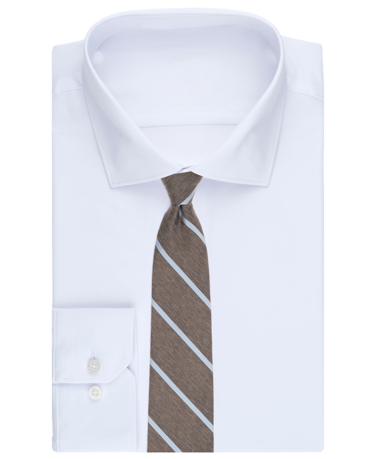 Men's Linen Stripe Tie