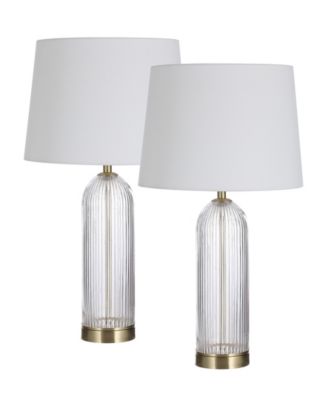 Ocala Glass Table Lamp, Set of 2