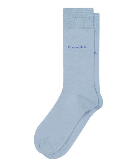 Носки для мужчин, средней высоты, модал — Calvin Klein, цвет: Светлый синий