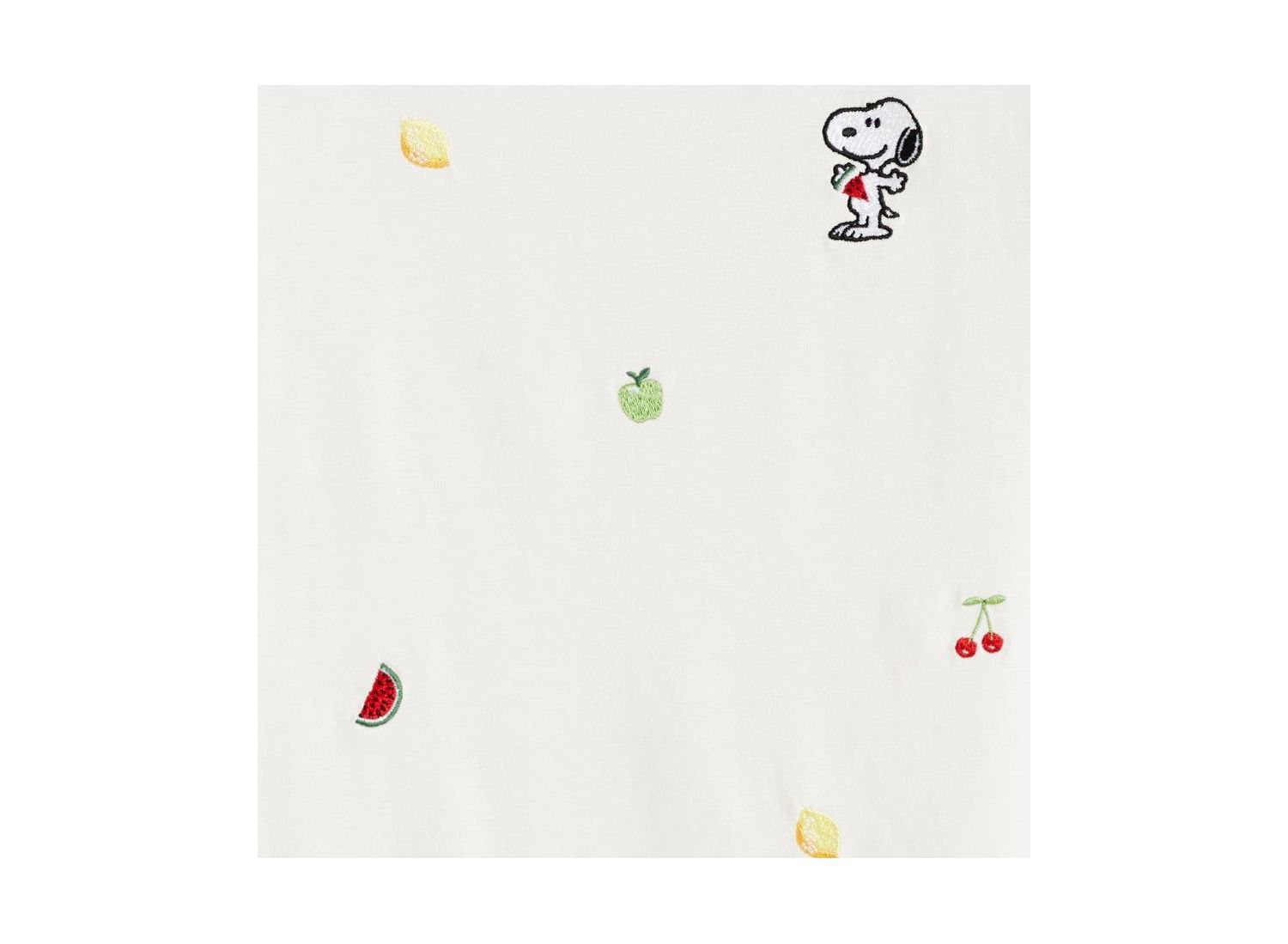 Women's Chinti and Parker Cotton Snoopy Fruit T-Shirt