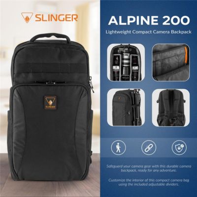 Alpha a7 V Mirrorless Camera w/ LEXR 128GB SDXC UHS-II/U3, SLINGER ALPINE 200 BACKPACK, EXTREME NP-FZ100 BATTERY