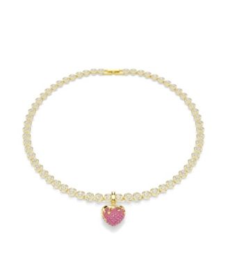 Gold-Tone Plated Heart Idyllia Charms