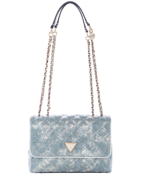 Женская сумка GUESS Giully Ii 2 Compartment Convertible Small Flap, цвет: Синий