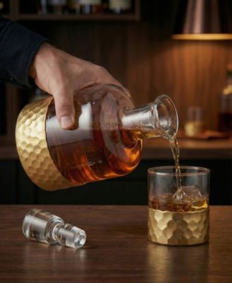 Daphne Decanter and Whiskey Glass Set, 5 Piece