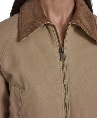 Women's Cinch Waist Barn Jacket