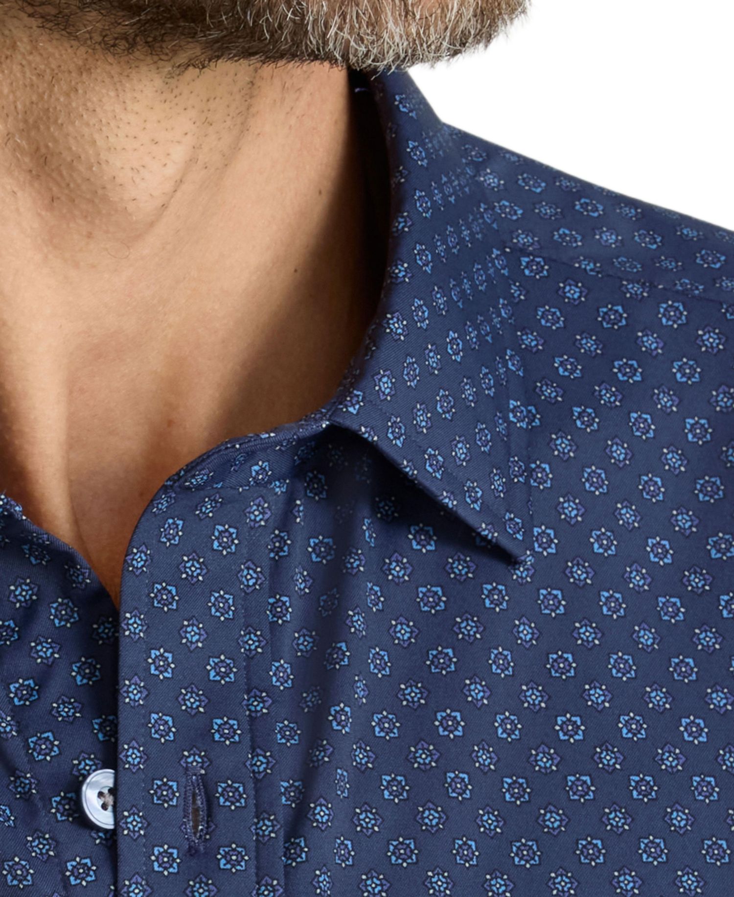 Men's Slim Fit Wrinkle-Free Performance Vandelay Button Up Shirt
