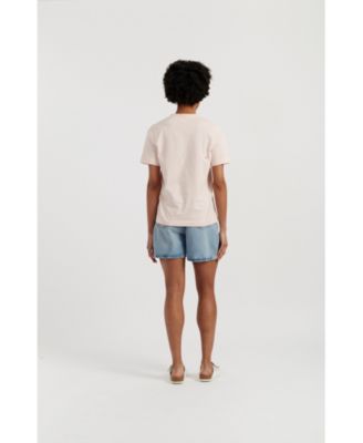 Women's Cotton Snoopy Apple T-Shirt