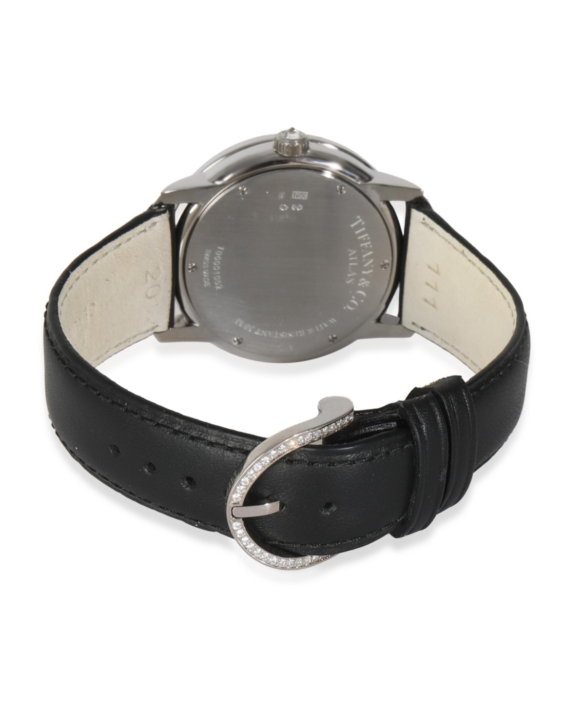 Pre-Owned Tiffany & Co Atlas Z1902.10.40E10A Unisex Watch in 18kt White Gold