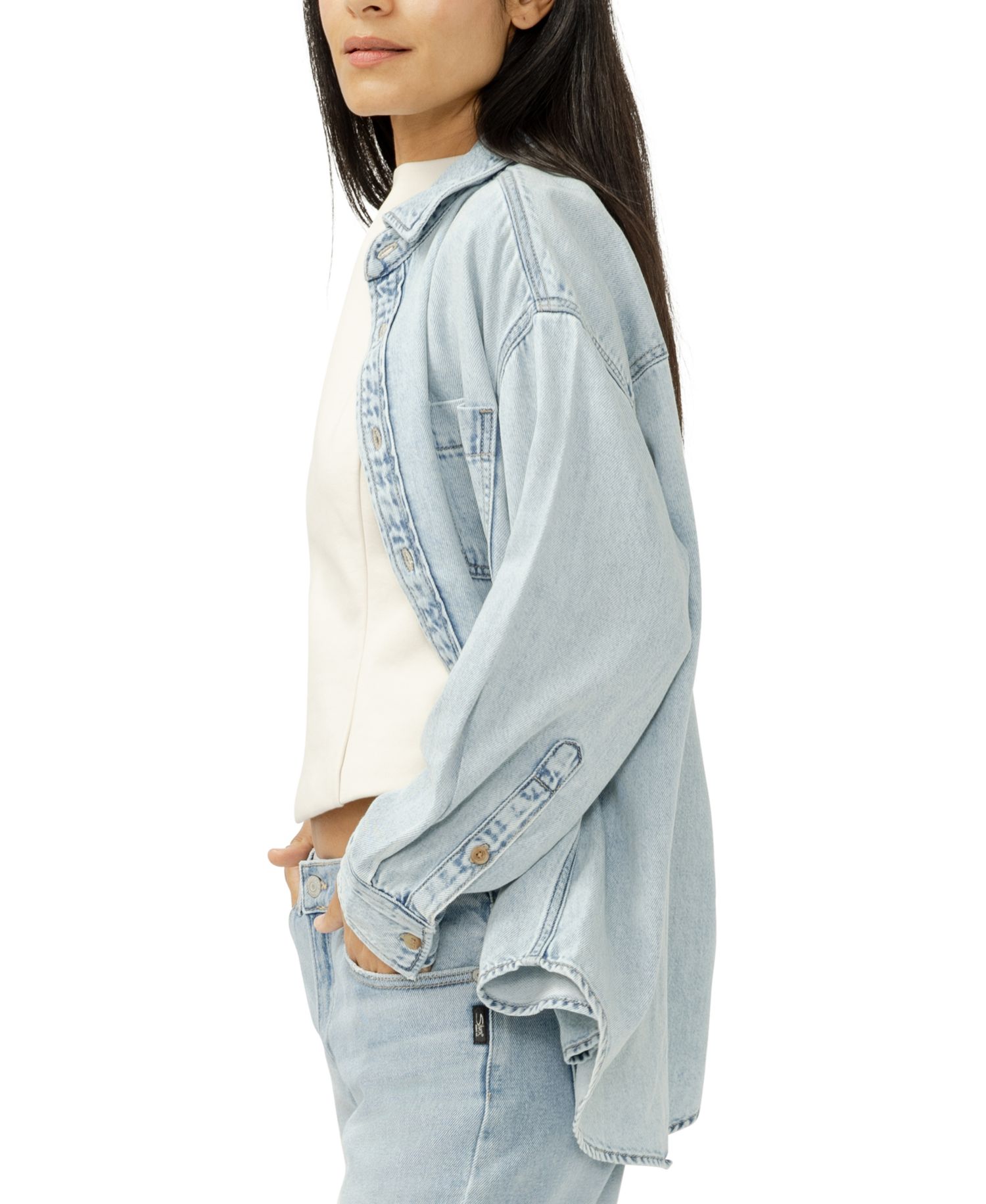 Women's Relaxed Button-Up Shirt
