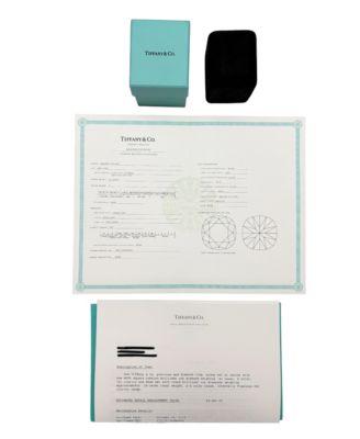 Tiffany & Co. 0.41 ct Cushion Diamond Cushion Novo Engagement Ring