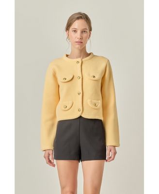 Women's Round Hem Cardigan