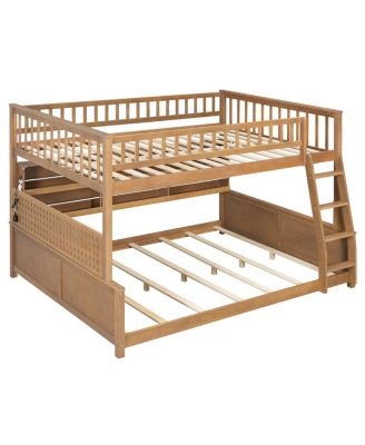   Bunk Bed with Shelving, Lights & Pegboard