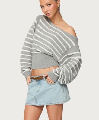 Women's Mika Off Shoulder Oversized Sweater