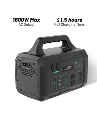 1024Wh-1800W Portable Power Station ETL Certified