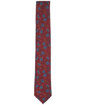 Men's Floral Pattern Tie