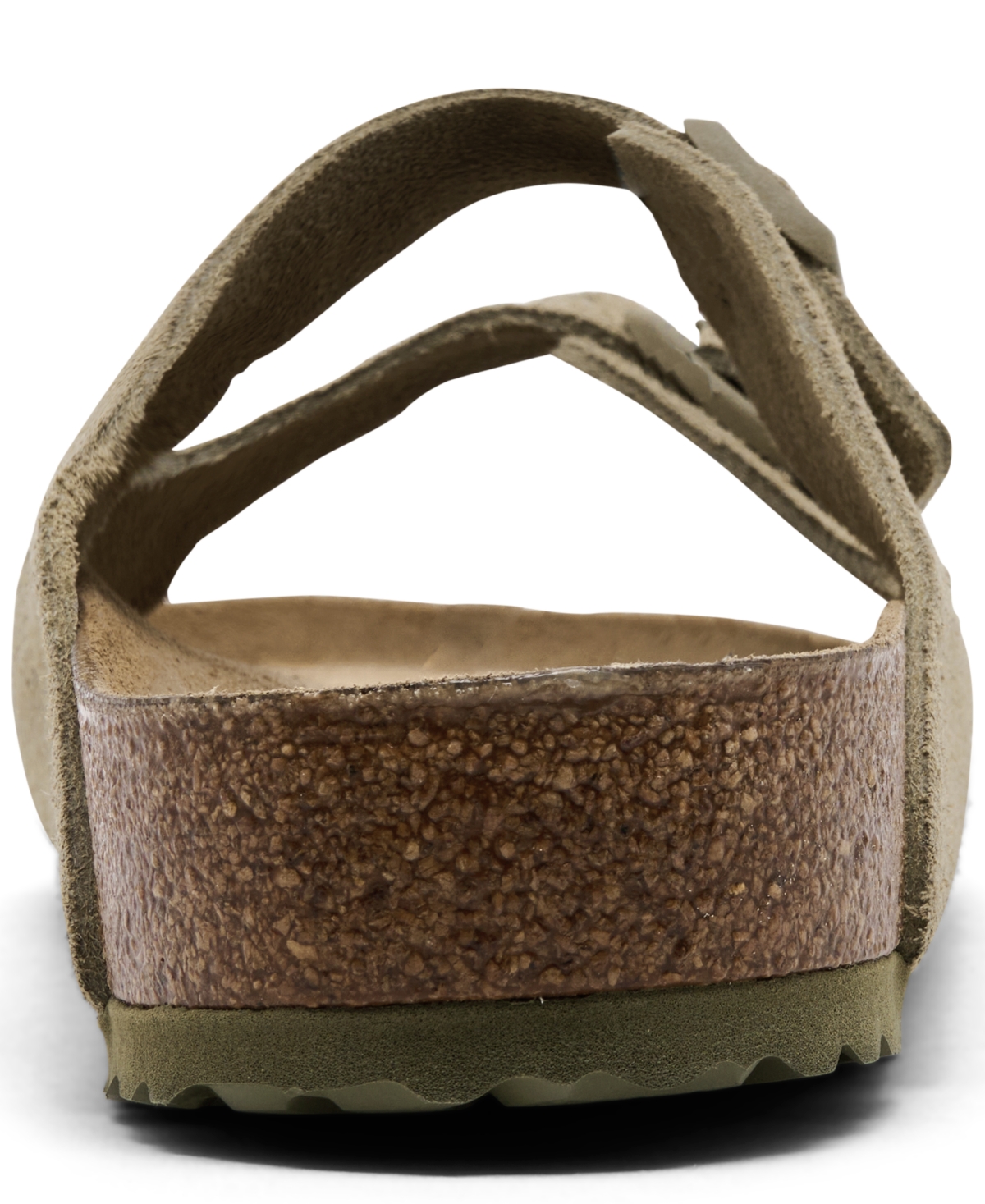Birkenstock Men's Arizona Suede Leather Soft Footbed Sandals from Finish Line