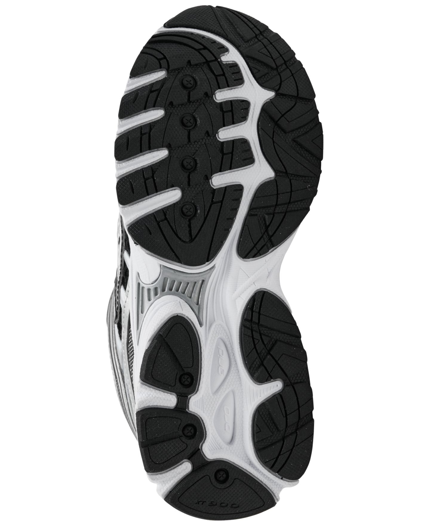 Кроссовки Saucony Omni 9 Running Sneakers from Finish Line для мальчиков, цвет: Чёрный / Серебристый — фото 6