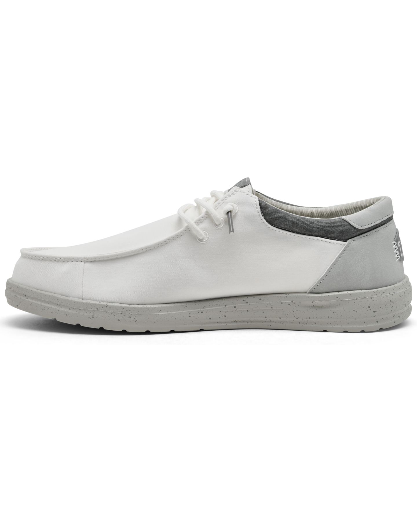 Мужские кроссовки Hey Dude Paul Washed Casual, цвет: Белый / Серый — фото 3