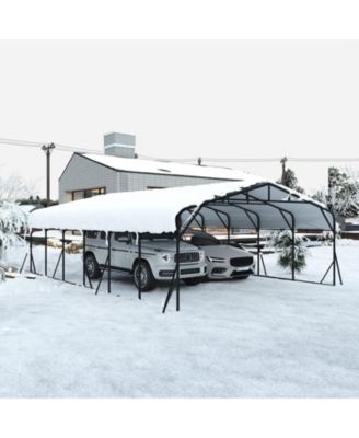 20x30 ft. Galvanized Steel Carport Shelter