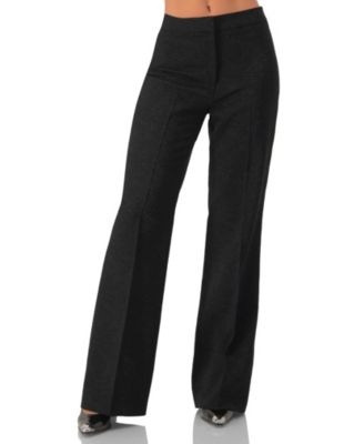 Women's Straight-Leg Pants with Zipper