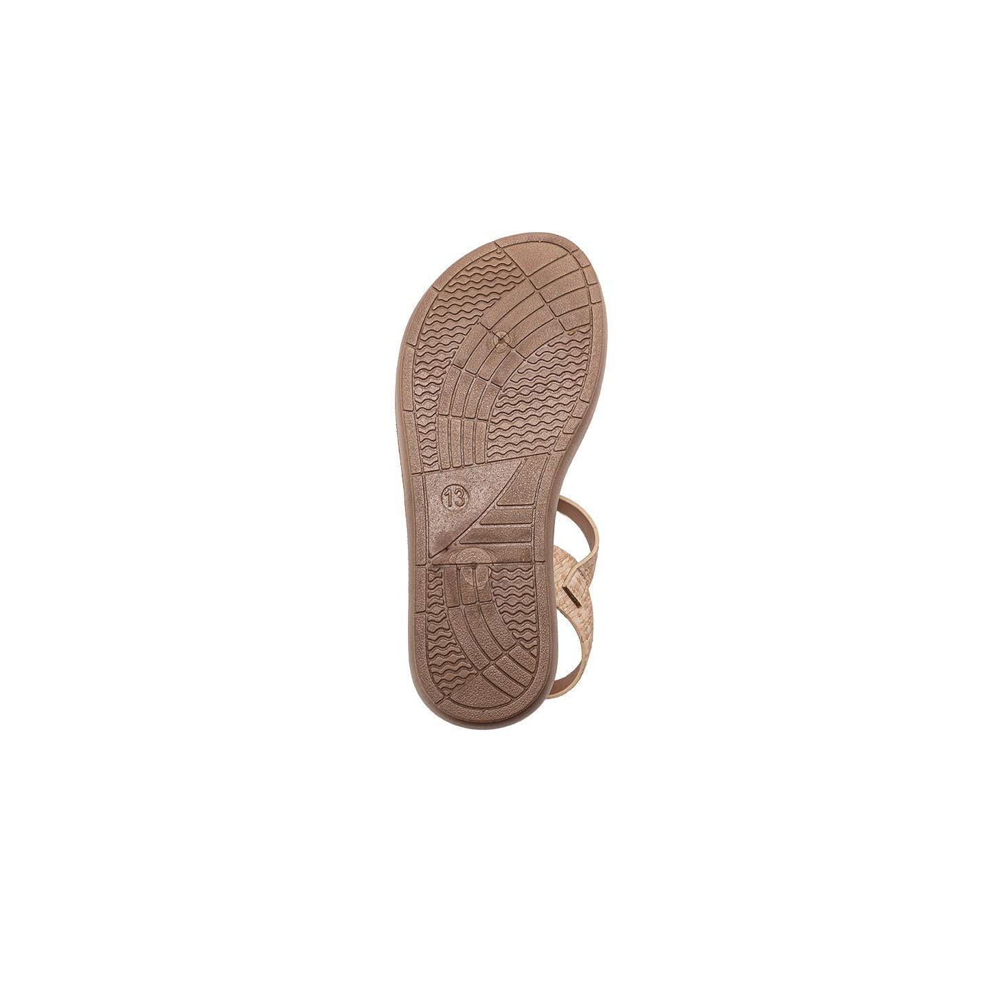 Сандалии Bebe Fashion Sandals - Comfy Dressy Shoes with Fruit and Flower Charms для девочек, цвет: Рыжевато-коричневый — фото 6