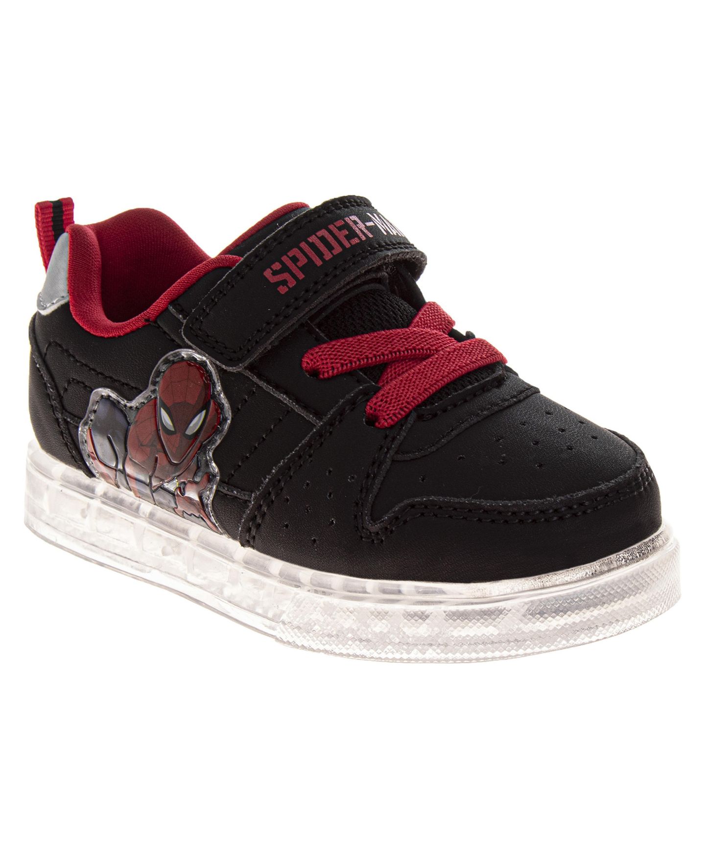 Кроссовки Spider-Man Comfortable Casuals Sneaker для мальчиков, цвет: Чёрный зелёный — фото 1