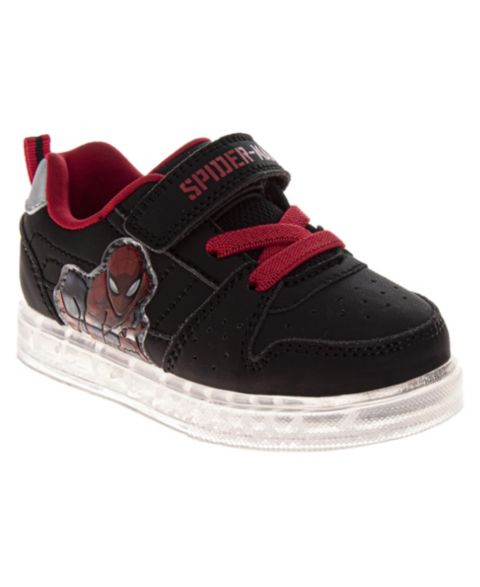 Кроссовки Spider-Man Comfortable Casuals Sneaker для мальчиков, цвет: Чёрный зелёный