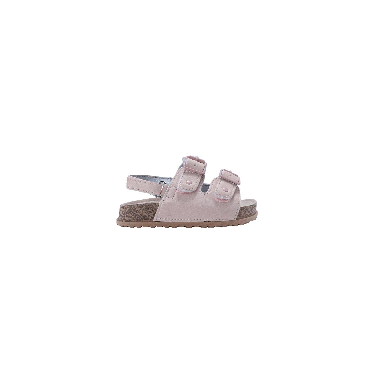 Сандалии Bebe Classic Footbed Sandals для девочек, цвет: Светлый розовый — фото 2