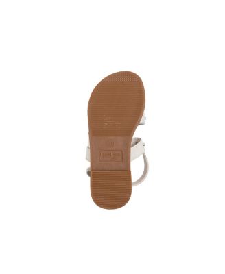 Girls fashion Sandals with Dome Stud Logo hw