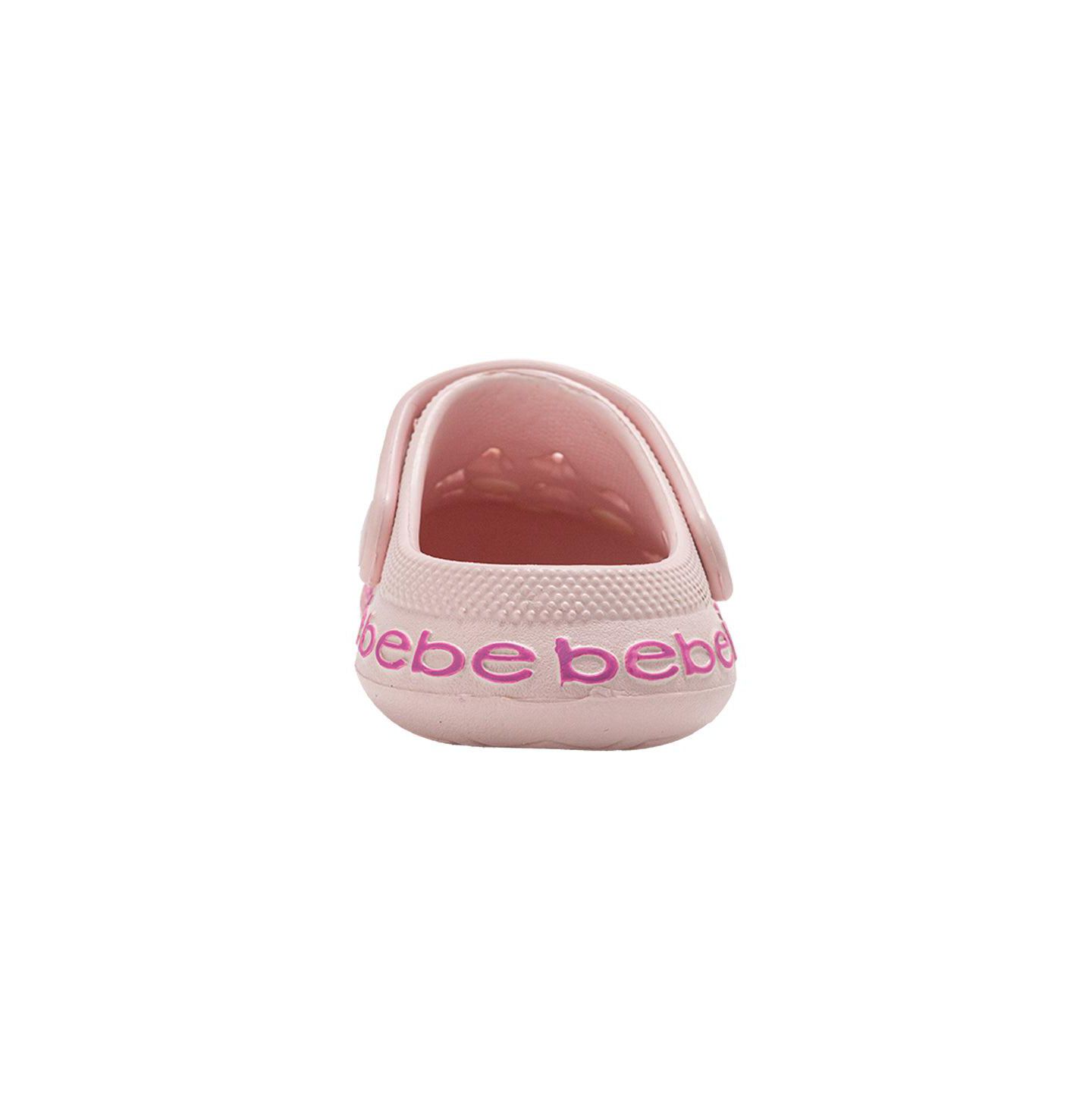 Детские сабо Bebe из EVA с цветочными подвесками, для девочки, цвет: Розовый — фото 3