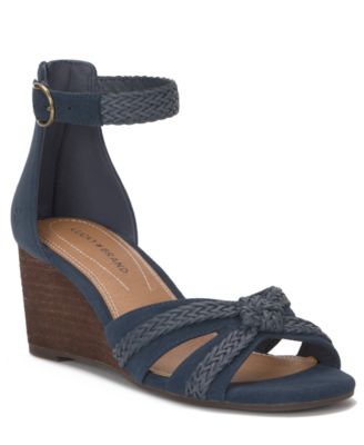 Women's Jaelah Criss-Cross Braided Wedge Sandals