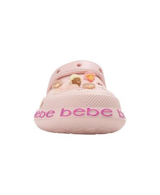 Girls EVA Slip - On with Treat and Logo Charms Clogs