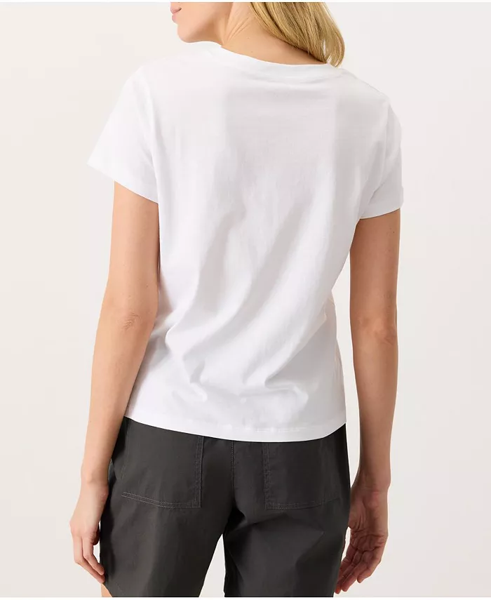 Women's Organic Cotton Softspun Essential V-Neck Tee - thumbnail 10