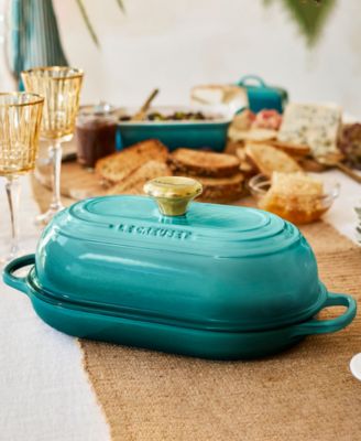 Signature Enameled Cast Iron 4 oz. Oval Bread Oven