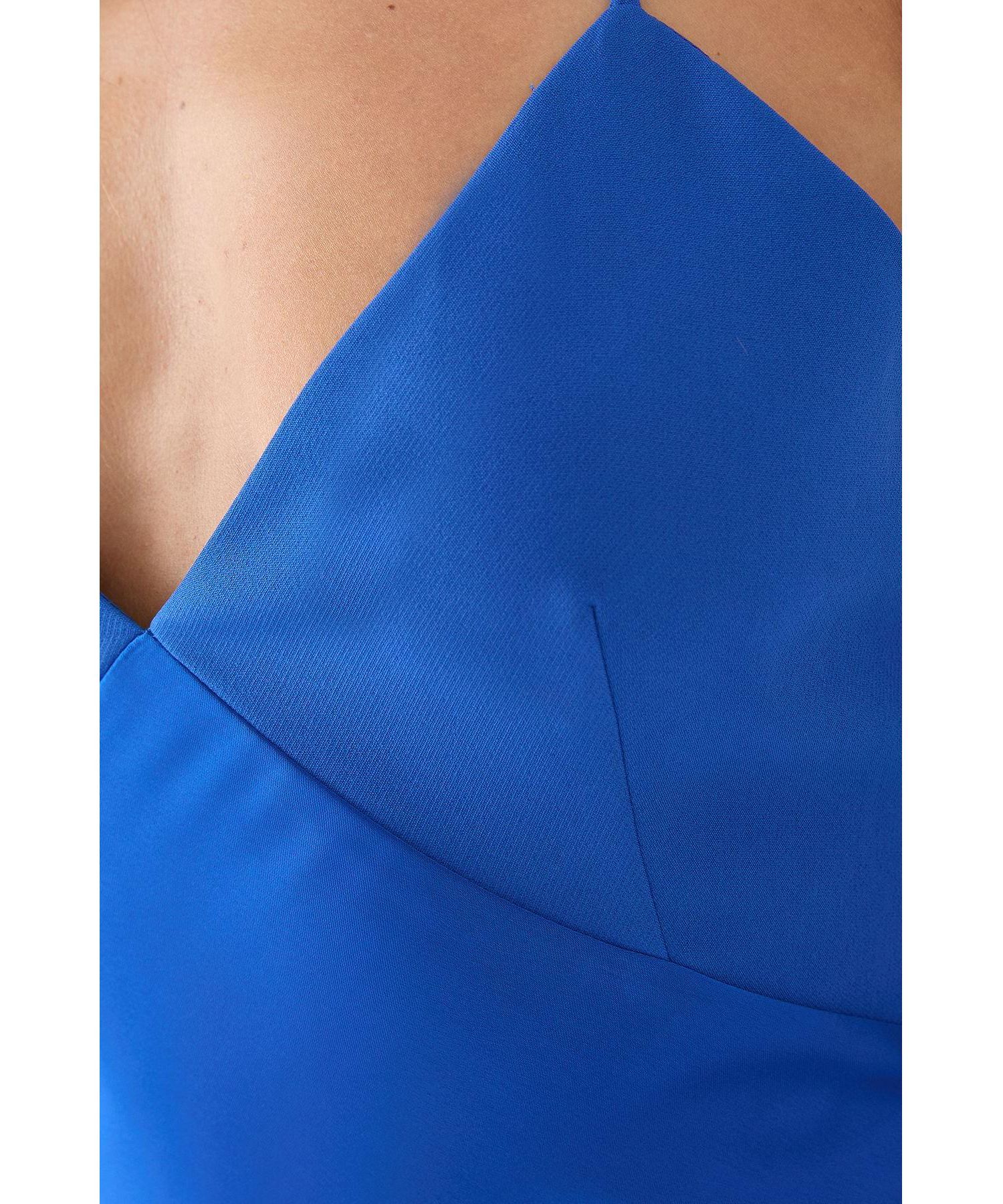 Women's Premium Bust Panel Maxi Bridesmaid Dress