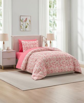 Luxury Soft Biomorphic Design 5-Pc. Comforter Set, Twin