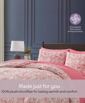 Luxury Soft Biomorphic Design 7-Pc. Comforter Set, Queen