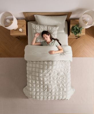 Luxury Soft Seersucker Design 5-Pc. Comforter Set, Twin/Twin XL