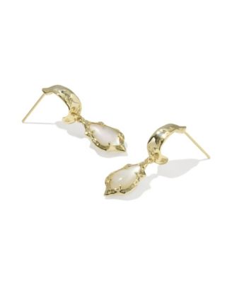 Gold Over Huggie Earrings