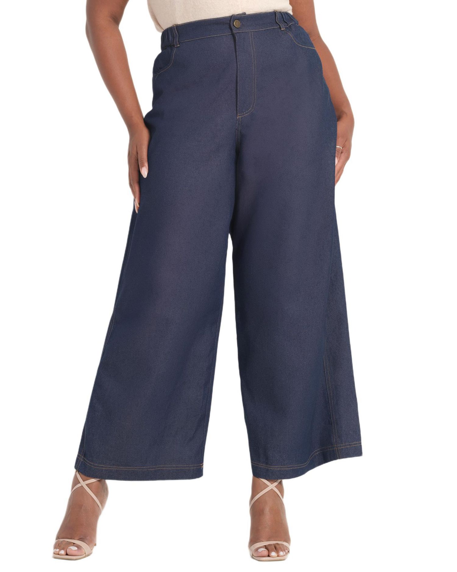 Women's Dakota High Rise Wide-Leg Denim Jean