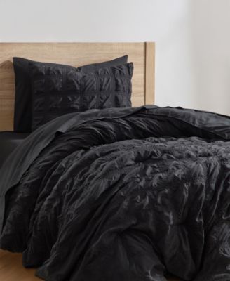 Luxury Soft Seersucker Design 5-Pc. Comforter Set, Twin/Twin XL