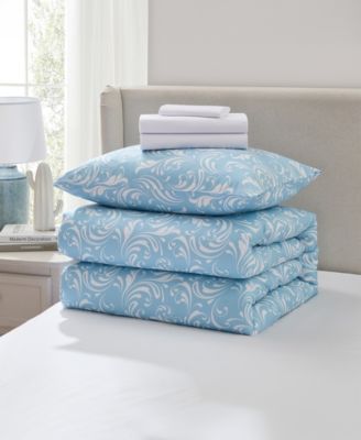 Luxury Soft Biomorphic Design 5-Pc. Comforter Set, Twin