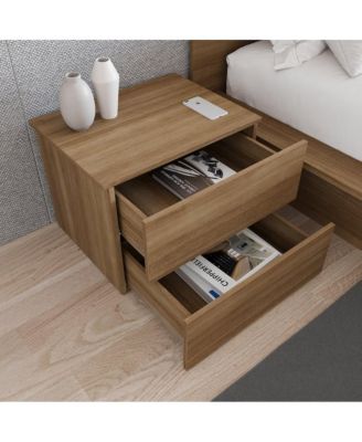 James Nightstand With 2-Drawers .
