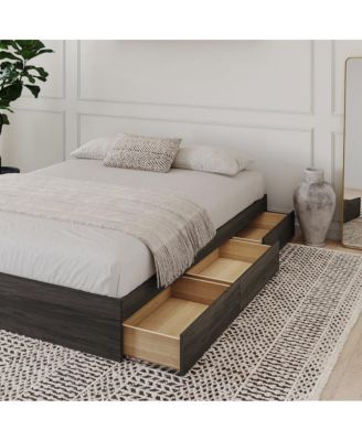 3-Drawer Storage Bed Frame, Queen.