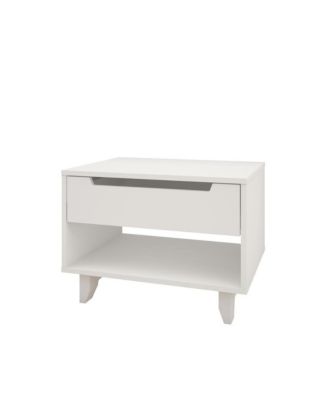 Nightstand 1-Drawer And Folding Door.