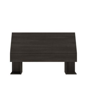 Storage Headboard, Full, Ebony