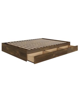3-Drawer Storage Bed Frame, Queen.