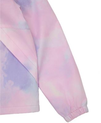 Girls Lightweight Fleece-Lined Windbreaker
