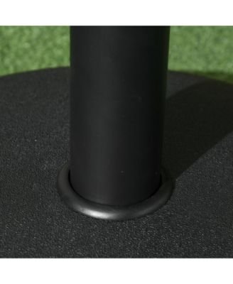 20'' Outside Umbrella Base Sd Market Parasol Holder for Lawn, Deck, Backyard